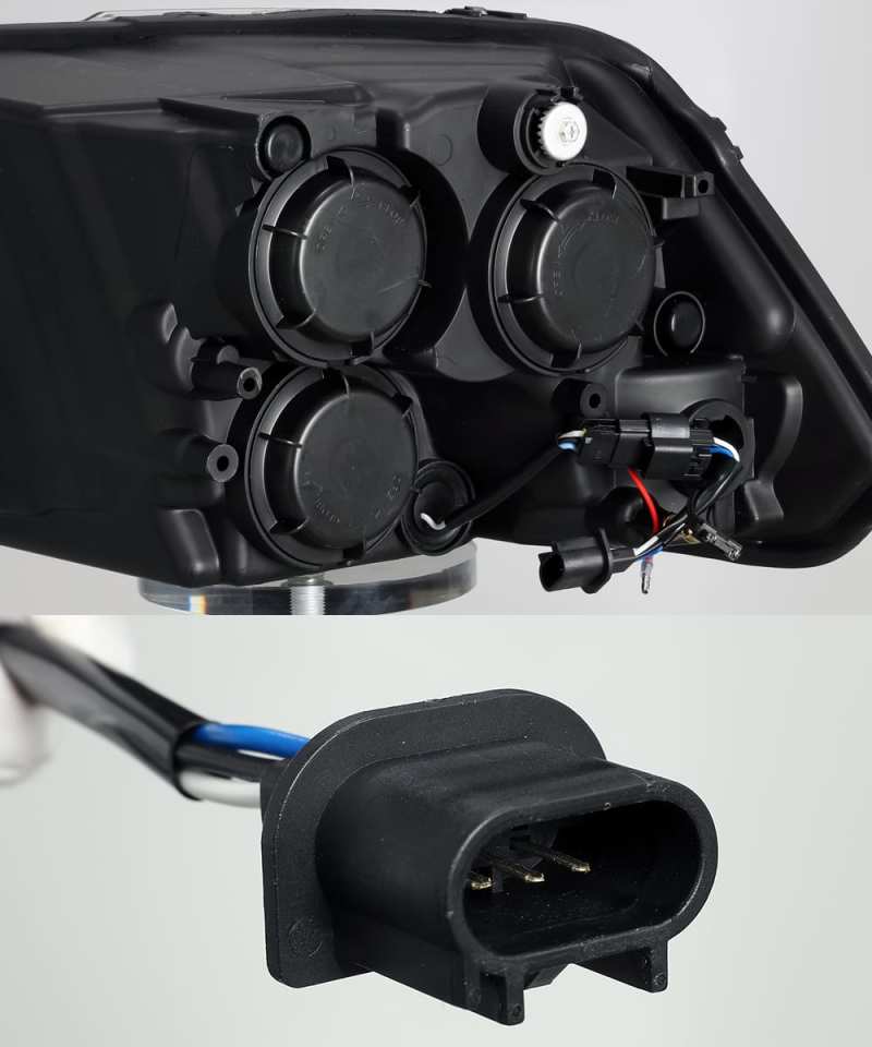 AlphaRex 09-18 Dodge Ram 1500HD PRO-Series Projector Headlights Plank Style Chrome w/Seq Signal/DRL 880598